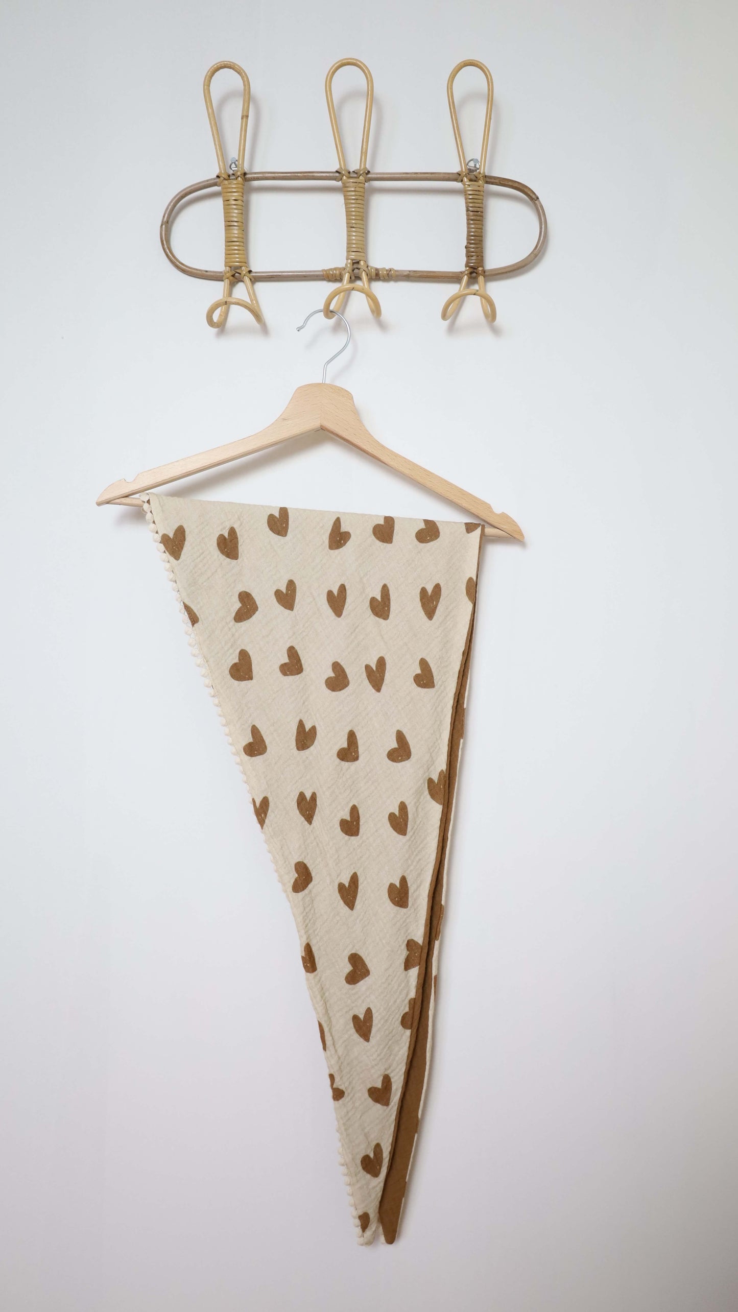 Foulard Omance – Cœurs (Double gaze)
