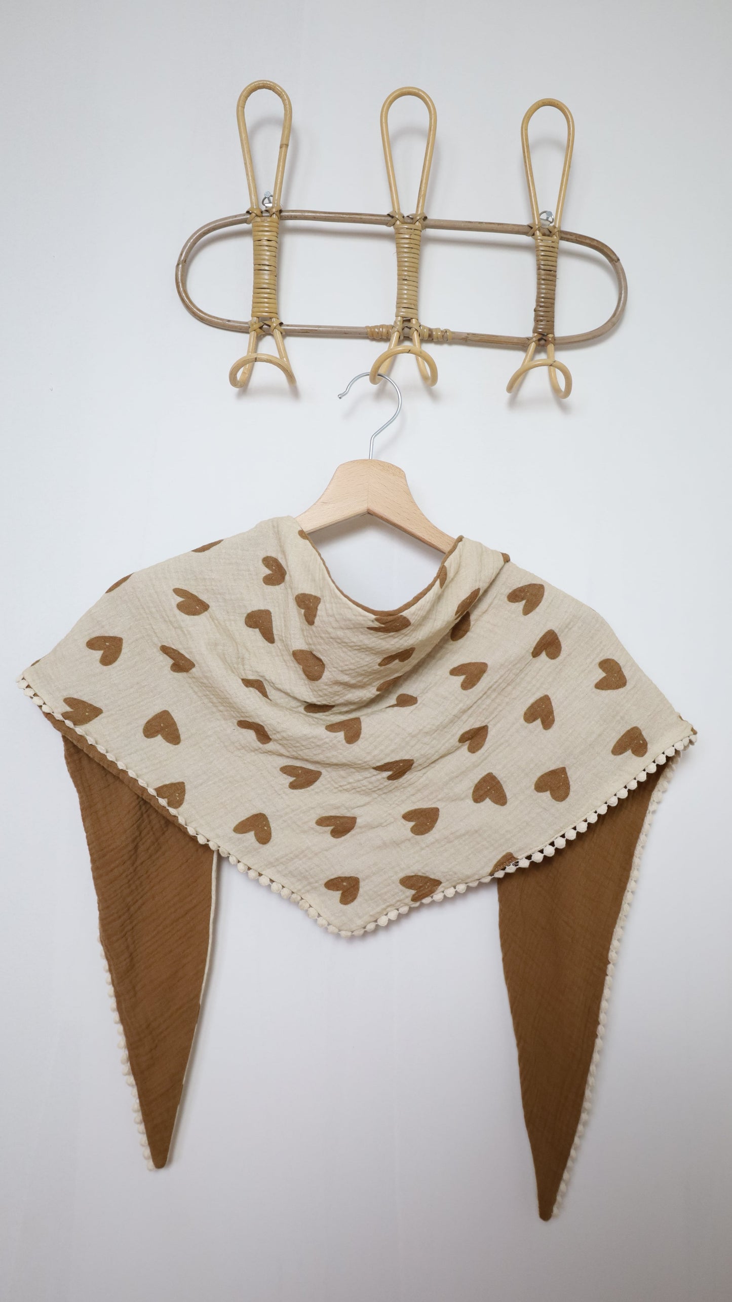 Foulard Omance – Cœurs (Double gaze)